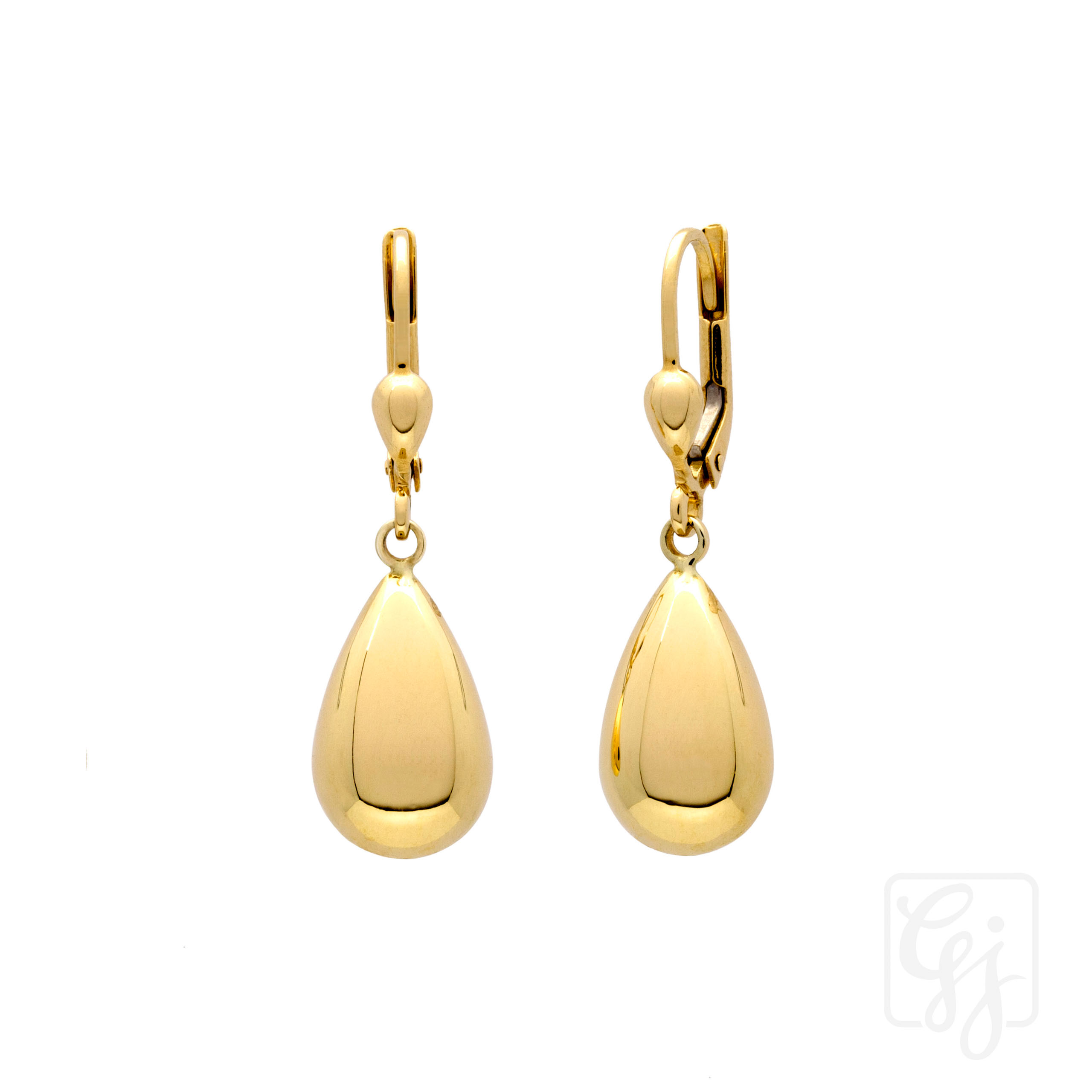 9K Yellow Gold Earrings