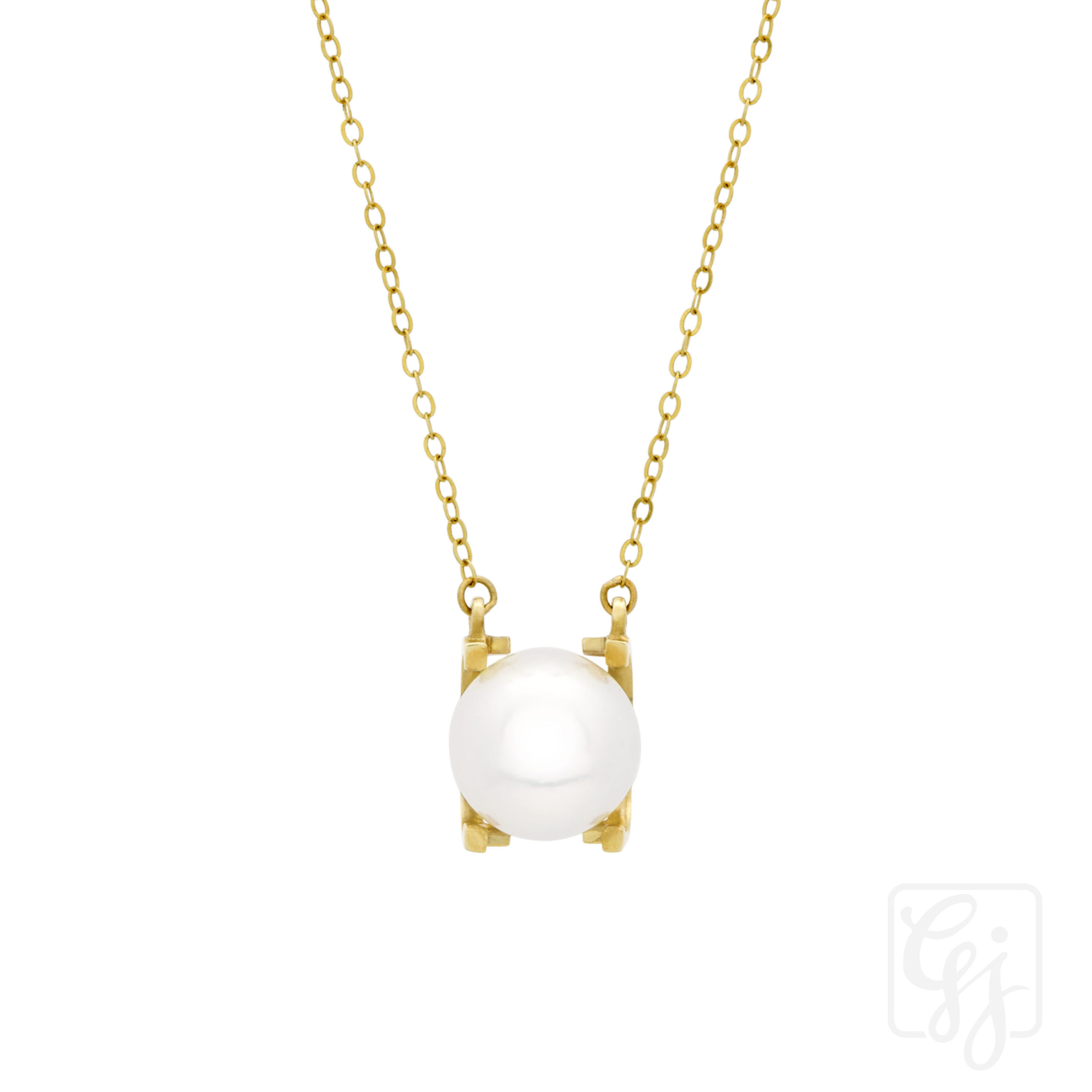 18K Yellow Gold JCP Necklace
